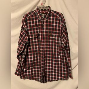 WRANGLER RIGGS WORKWEAR LONGSLEEVE BUTTON DOWN